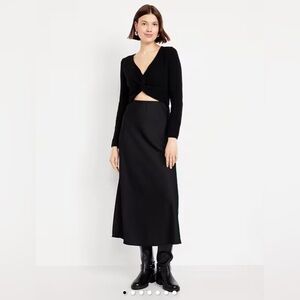 Satin Maxi Skirt